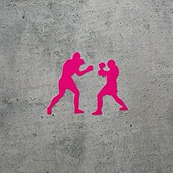 Transparent Decal Stickers of Boxers Boxing