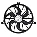 Brock Replacement Radiator Cooling Fan Blade with Motor 2 Pin Connector Compatible with Grand Cherokee Liberty 52079528AB