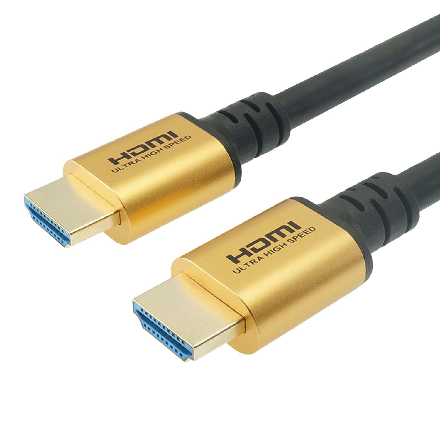 ホーリック ウルトラハイスピードHDMIケーブル テレビ用 1.5m 48Gbps 4K/120p 8K/60p HDR HDMI 2.1規格 ゴールド HDM15-648GD商品画像