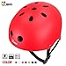 JBM Skateboard Helmet - Lightweight, Adjustable & Ventilated Helmet for Scooter, Roller Skate, Inline Skate