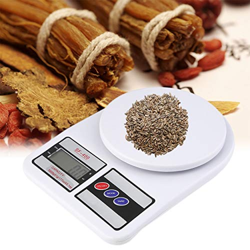 Digital Kitchen Scale Electronic Balance Weight LCD Display Tare Function for Postal Parcel Food Weight Diet Battery Operated
