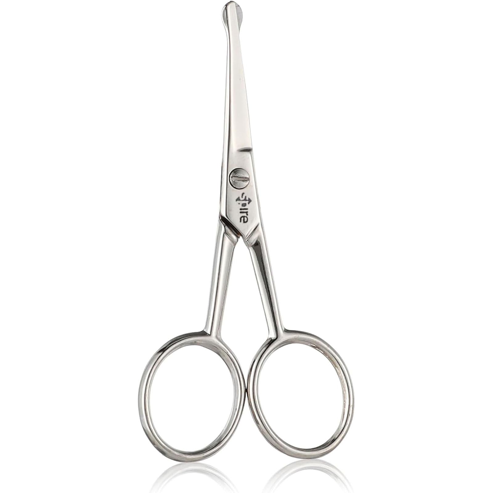 Spire Tools ® Pet Grooming Scissors – Stainless Steel Safety Round Tip for Dogs & Cats, Trims Hair, Whiskers, Moustache, Face & Ears – Blunt End for Baby Nails & Thread Cutting
