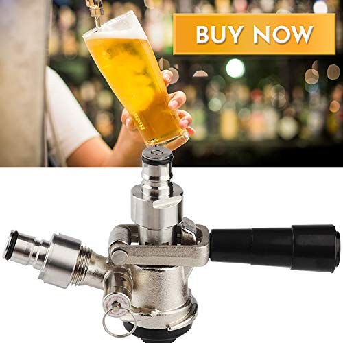 2 Packs Ball Lock Keg Coupler Adapter Sankey to Ball Lock Quick