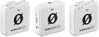 RØDE Wireless ME Dual Set Ultra-compact Wireless Microphone System White