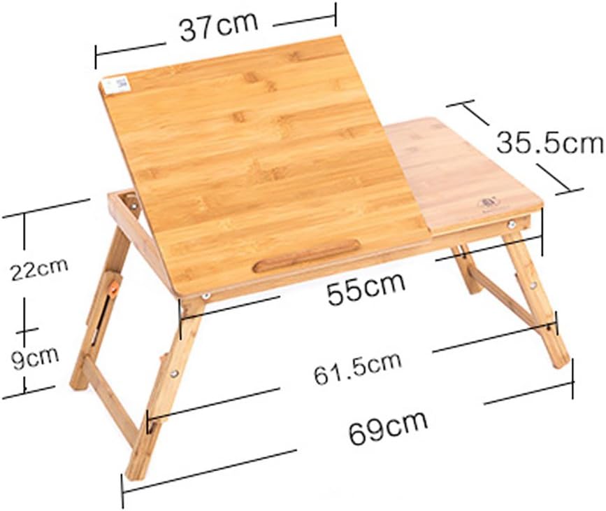 GYMyb Ironing Board Folding table Laptop table Foldable lift Computer desk Bamboo bed with simple bed Ironing Sets (Color : C)