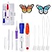 Magic Embroidery Pen, iLosga Embroidery Stitching Punch Needle Embroidery Kit Craft Tool Set Including 50 Color Threads for DIY Sewing Embroidery Cross Stitch Kits and Knitting Sewing Tool
