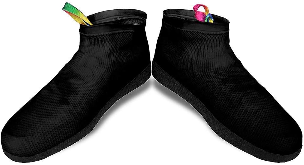 Waterproof Shoe and Boot Covers - Reusable and Portable Boot Shoe Covers|Rain Cover Dirt-Proof and Slip-Resistance Overshoes for Outdoor Protection|Made of Natural Rubber|Men Women Kids
