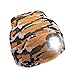FUNTW Ultra Bright LED Unisex Lighted Beanie Cap/Winter Warm hat （USB Charging） (Orange Camouflage)