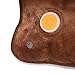 WITERY Hand Warmer - Portable Rechargeable Electric Heat/Hot Water Bag with Soft Velvet Cover - Ideal For Warm Your Hands/Pain Relief/Muscle Relaxation & Comfort Use and As Pillow Coffee