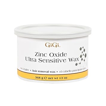 Amazon Com Gigi Ultra Sensitive Wax Zinc Oxide 13 Ounce Hair