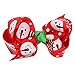 Baby Hair Clips Bowknot Grosgrain Ribbon Hair Bows Girl's Hair Clip for Babies Christmas 8x4CM Pack of 8