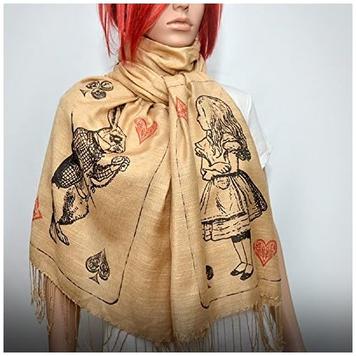 Alice in wonderland scarf/shawl - Image 5