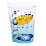 Fiber Clear 4009DC Cellulose Filter Media D.E. Alternative for Swimming Pools, 9-Ounce
