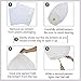 Just Artifacts 20pcs ECO Wire-Free Flying Chinese Sky Lanterns (Set of 20, Eclipse, White) - 100% Biodegradable, Environmentally Friendly Lanterns!