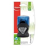 Maped Compact Paper Clip Dispenser, Assorted Colors