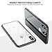 iPhone X Case, Tempered Glass Back Cover and Soft Rubber Edge Protection Case With Shock Absorption for iPhone X/10