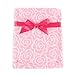 Luvable Friends Unisex Baby Coral Fleece Blanket, Pink Rose, One Size