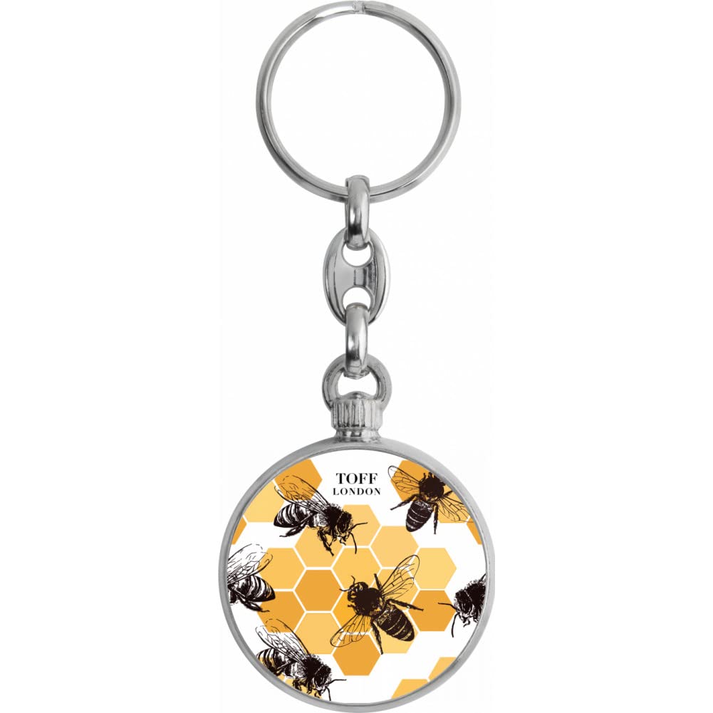 Toff London Honey Bee Keyring