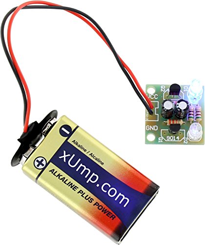 xUmp.com DIY Flashing LED Circuit Kit