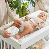 Ingenuity Contoured Baby Changing Pad with Waterproof Liner & Safety Strap view 2