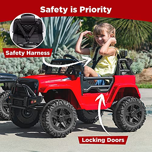 Best Choice Products 12V Kids Ride On Truck Car w/Parent Remote Control