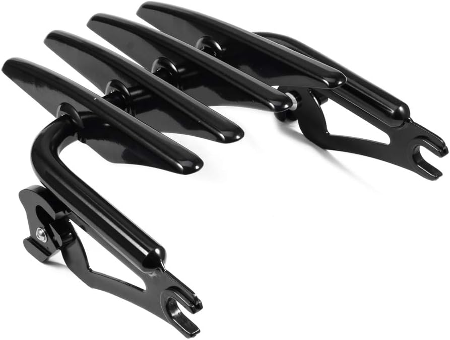 PBYMT Black Detachable Stealth Mounting Luggage Rack