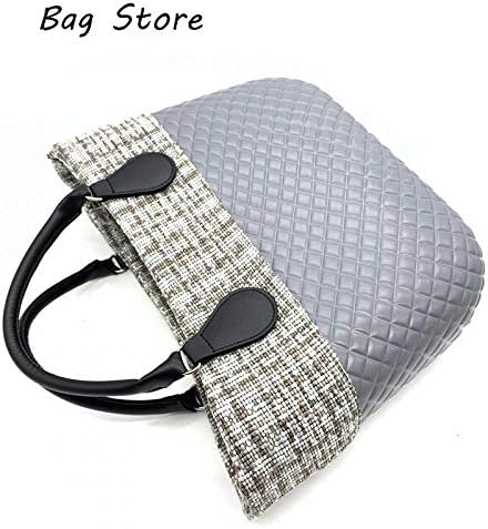 Obag Trim Lady Bag Pu Handles Silver
