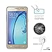 [2 Pack] Galaxy On5 Screen Protector, KAMII [Tempered Glass][Anti-Scratch] [Bubble Free] Ultra Thin HD Clear 9H Hardness Shockproof Clear Screen Protector for Samsung Galaxy On5/G550