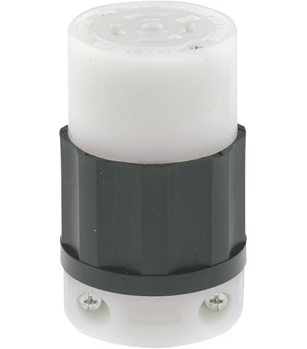 thumbnail image 2 of Leviton 2510 20 Amp Locking Receptacle - 120/208 Volt Industrial Grade Black 2 of 14
