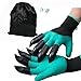 Awefrank Garden Gloves with Fingertips Claws Quick– Great for Digging Weeding Seeding poking -Safe for Rose Pruning –Best Gardening Tool -Best Gift for Gardeners (Double Claw)