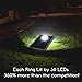 GoSports LED Light Up Cornhole Set, Tailgate Size