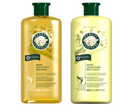 Herbal Essences Shine Collection Brillance Shampoo & Conditioner COMBO 13.5oz **Package May Vary**