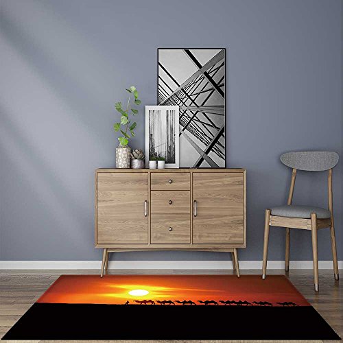 Perfect Kitchen Mat Camel Caravan with Sunset for Home and Office 24"x40" - Thumbnail 7