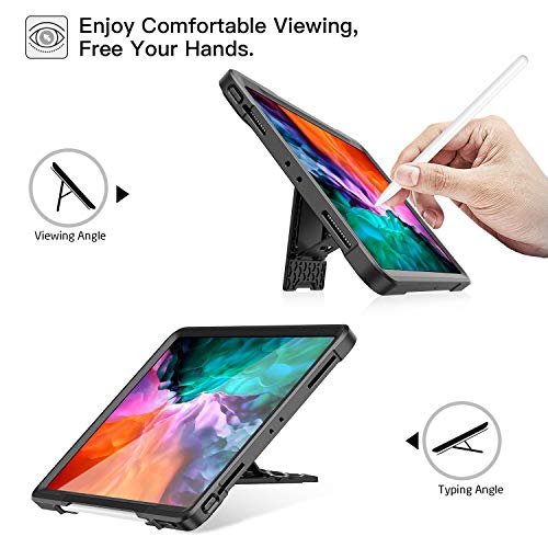 ZtotopCase for iPad Pro 4th Generation 12.9 inch 2020,Builtin Screen