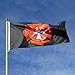 In The Breeze Fire Rescue Grommet Flag, 3 by 5'