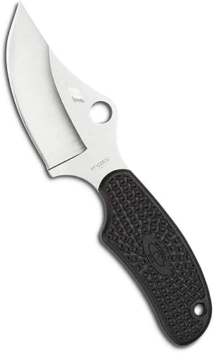 Spyderco Ark Salt Fixed Blade Knife with 2.56" H-1 Corrosion-Resistant Steel Blade and Premium 