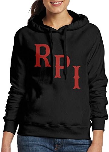 JJVAT Women's Hoodie Rensselaer Polytechnic Institute Size XXL Black