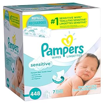pampers water baby wipes
