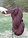 Shep's Dark Chocolate Brown Merino Wool Top Roving Fiber Spinning, Felting Crafts USA (1lb)
