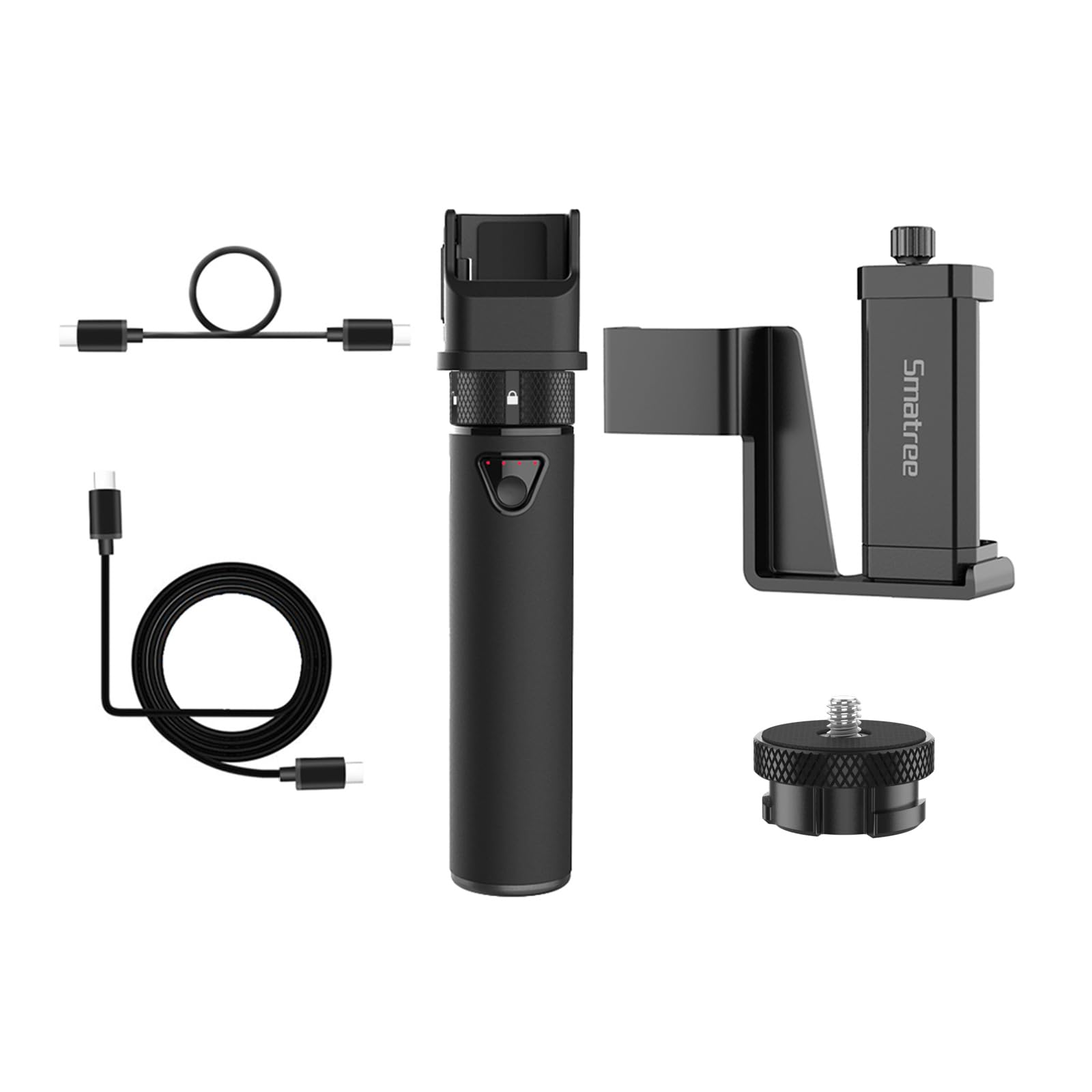 Smatree Portable Osmo Pocket 2 PowerStick (Power Bank) Compatible for DJI Osmo Pocket 2/1, Handheld Smartphone Holder Mount Bracket for OsmoPocket Camera