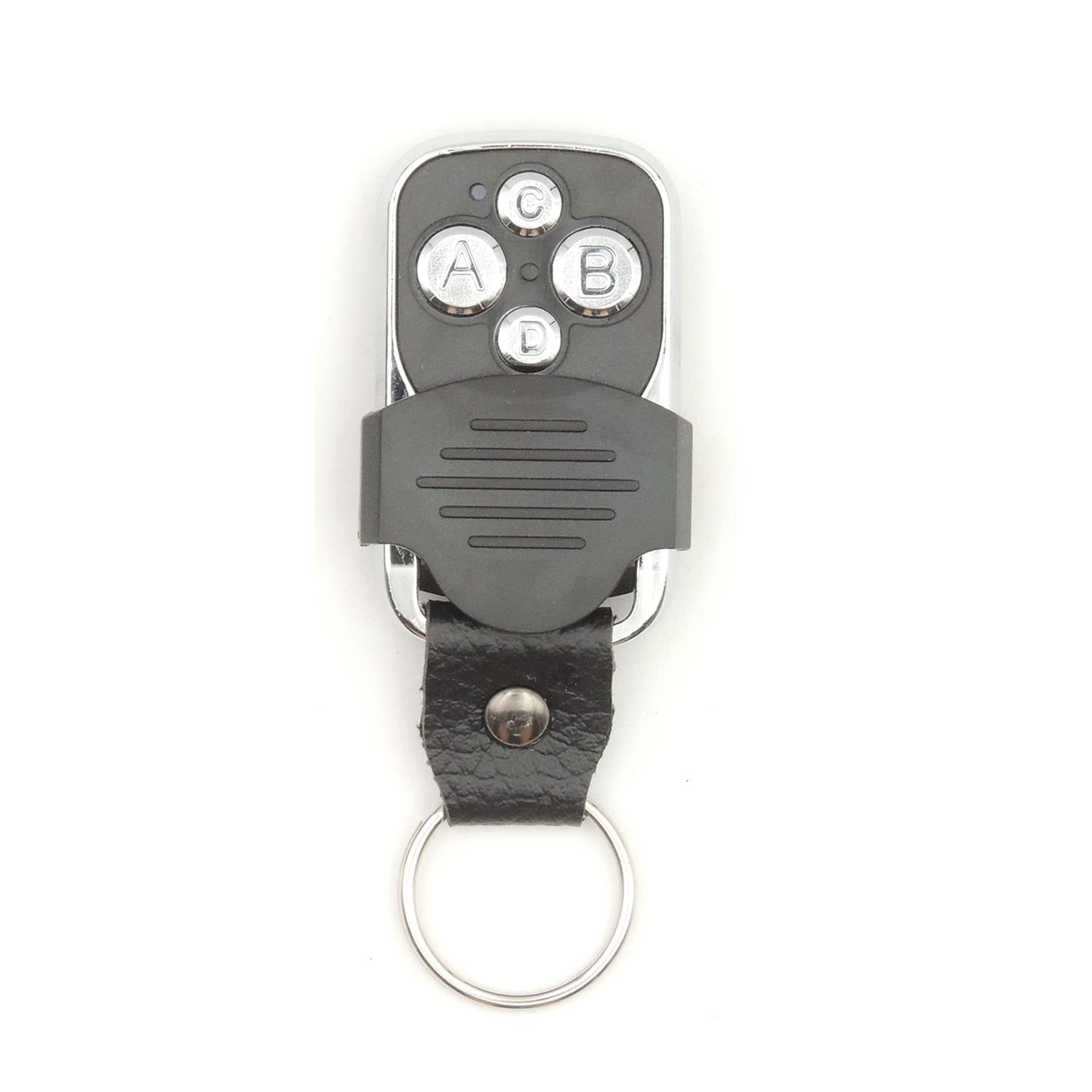 DieseRC 433Mhz Wireless Remote Control Transmitter Keychain 1527 Learning Code 4 Buttons, for use with DieseRC Receiver