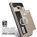 Galaxy S6 Edge Case, Verus [Damda Slide][Shine Gold] - [Wallet Card Slot][Heavy Duty Protection] For Samsung Galaxy S6 Edge
