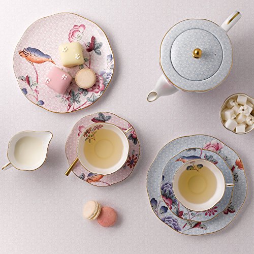 Wedgwood Harlequin Cuckoo Tea Story Teacup and Saucer, Blue