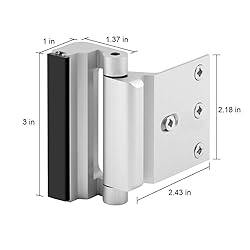 Home Security Door Lock, 2 Pack Childproof Door