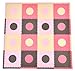 Tadpoles 16 Sq Ft Playmat Set, Pink/Brown