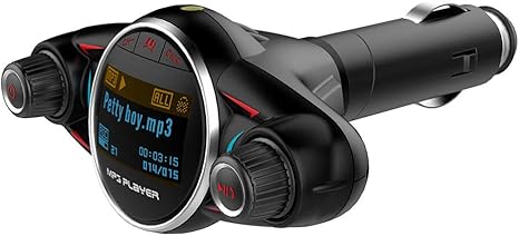 Bomcomi 1 3 Zoll Led Auto Display Bluetooth 4 0 Fm Transmitter Musik Player Mp3 Festplatte U Tf Usb Ladegerat Radio Freisprecheinrichtung Amazon De Kuche Haushalt