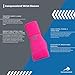 CompressionZ Compression Wrist Sleeves (Pair) - Wrist Support Brace Tennis, Bowling, Sports & Injury Recovery - Pain Relief Wraps for Arthritis, Sprains, Carpal Tunnel, Tendonitis