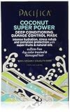 Pacifica Beauty Coconut Super Power Deep Conditioning Damage Control Single Pack Hair Mask, 1.5 Fluid Ounce