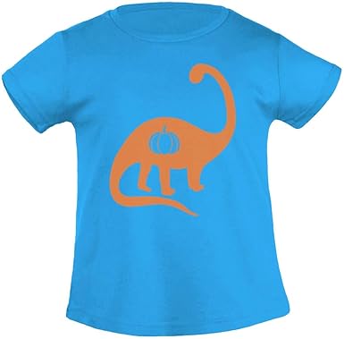 Shirtgeil Halloween Kinder Shirts Mit Dino Kurbis Madchen T Shirt T Shirts Amazon De Bekleidung