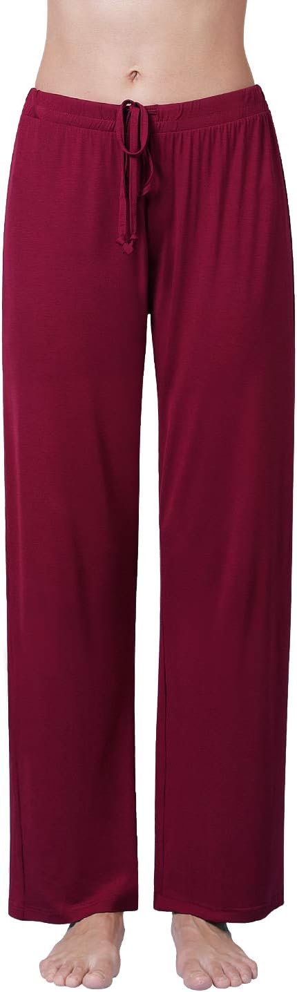 Air Curvey Casual Womens Pants Soft Lounge Pants Sleep Pajama Bottoms with Pocket